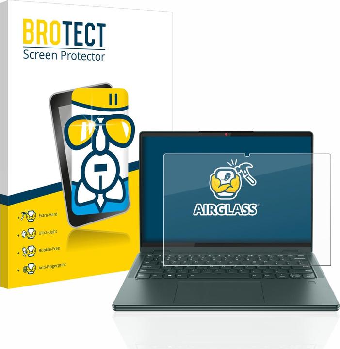 Actual product image BROTECT AirGlass Glass (1 Piece, Yoga 6)