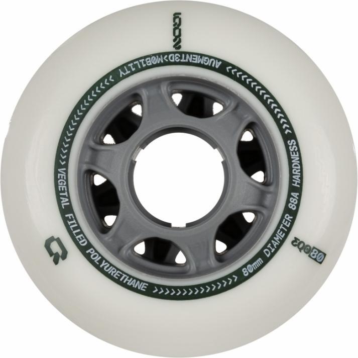Iqon Inline Skate Wheels Eqo 80mm 4-Pack 2024 (80 mm)