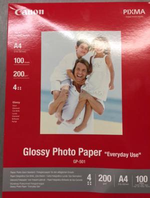 Actual product image Canon GP-501 Glossy Photo (200 g/m², A4, 100 x)