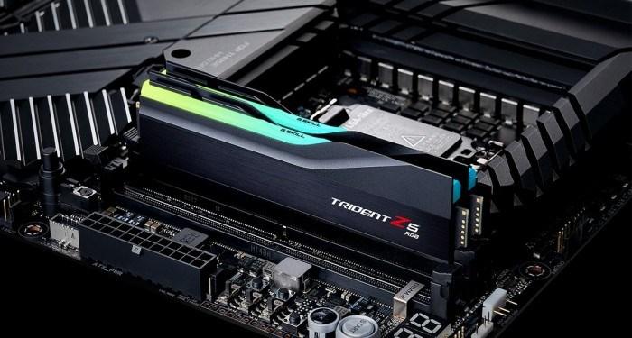Actual product image G.Skill Trident Z5 RGB (2 x 32GB, 6400 MHz, DDR5 RAM, DIMM)