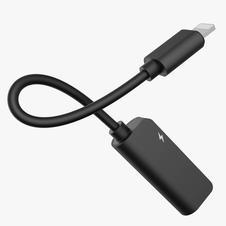 Immagine prodotto Baseus L32 IP maschio a 3.5mm+IP femmina adattatore nero (Jack da 3.5mm, Lightning)