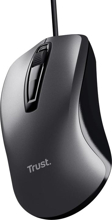 Actual product image Trust Carve Mouse USB Type-A Optical 1200 DPI Ambidextrous (Cable)