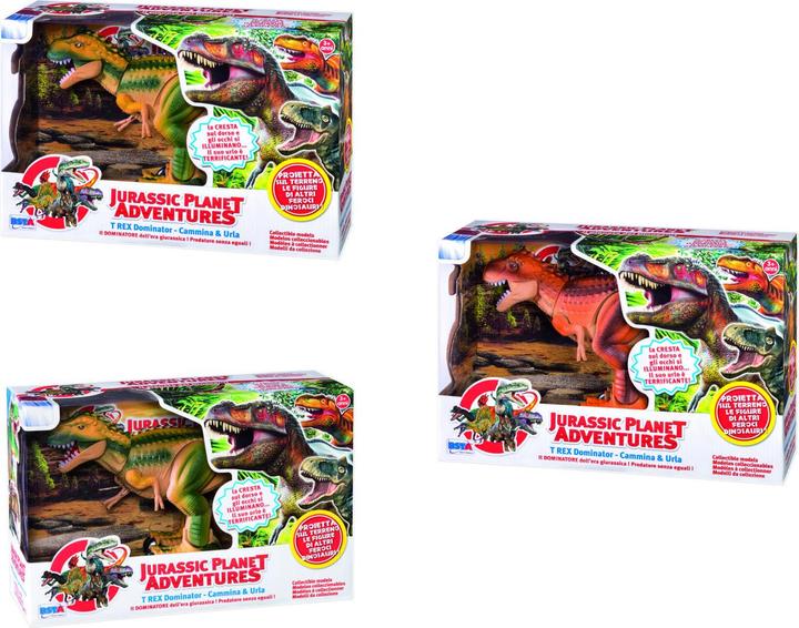 Immagine prodotto Rs Toys Dinosauro Luci E Suoni Camminante 2 Colori