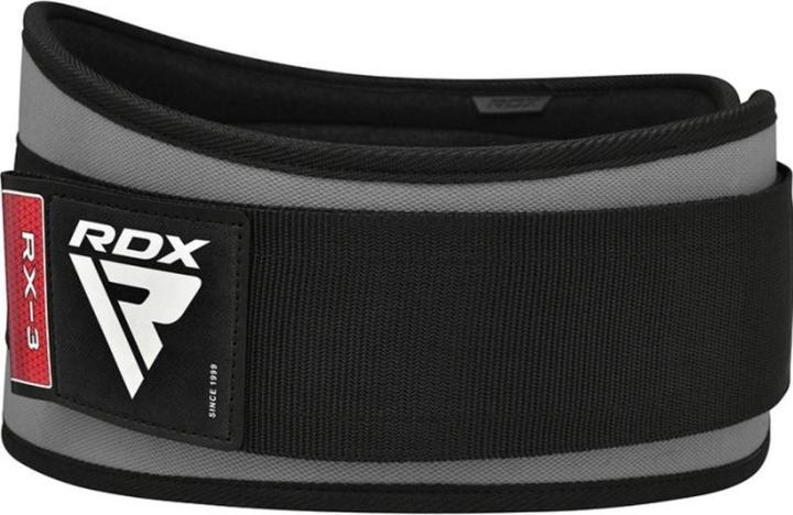 Actual product image Rdx Weight Lifting Belt Eva Curve Rx3 Gray-Xl