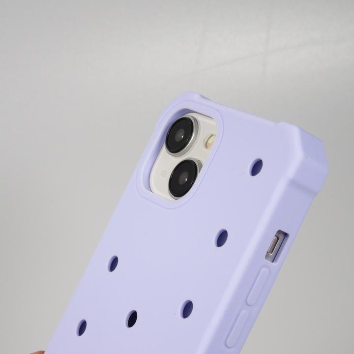 Immagine prodotto PhoneLook Coque Case épais en silicone avec des trous pour les stickers à fixer clair (Apple iPhone 14)