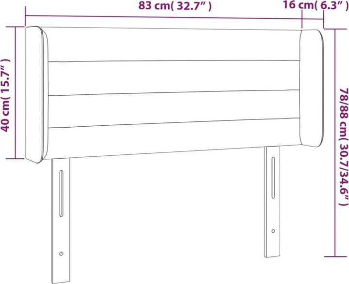 Immagine prodotto VidaXL Kayla (163 x 16 x 128 cm)