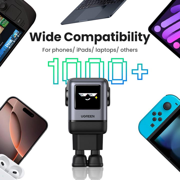 Produktbild Ugreen CARGADOR USB-A+3*USB-C 100W GAN FAST (UG45515B) (100 W)