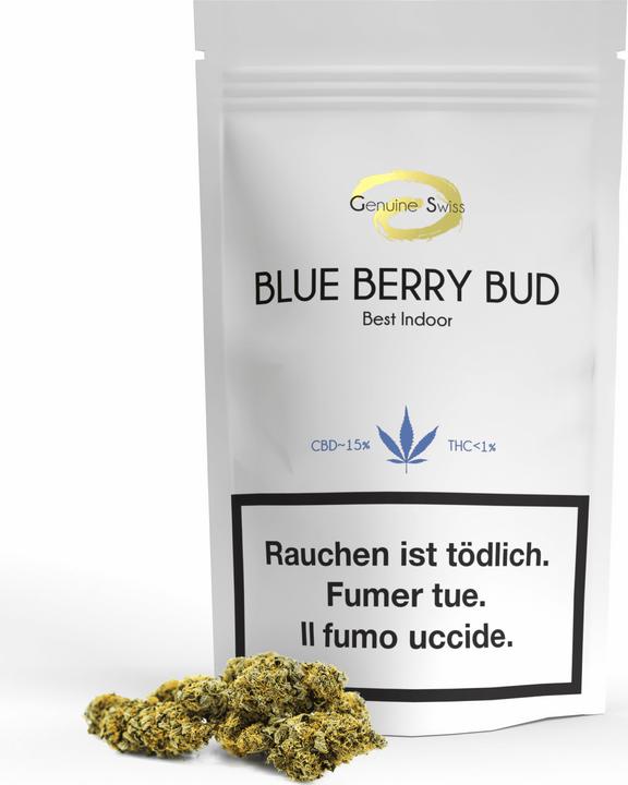 Produktbild Genuine Swiss Blue Berry Bud (10 g, Indoor)