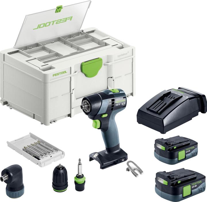 Actual product image Festool TXS 12 2.5 set (Rechargeable battery operated)