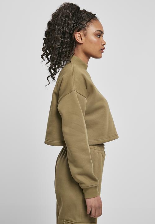 Produktbild Urban Classics Ladies Cropped Oversized Sweat High Neck Crew - 14225 (M)
