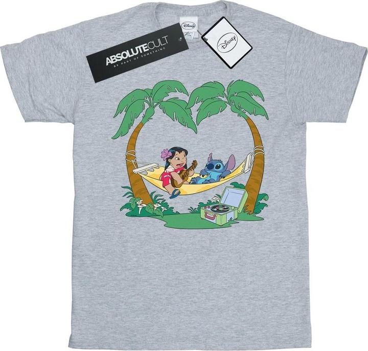 Image du produit Disney - T-shirt LILO AND STITCH PLAY SOME MUSIC - Femme (M)