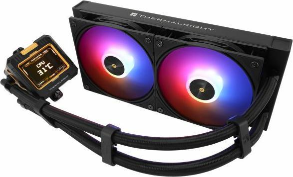 Actual product image Thermalright Frozen Warframe 240 Computer case, Processor All-in-one liquid cooler 12 cm Black 1...