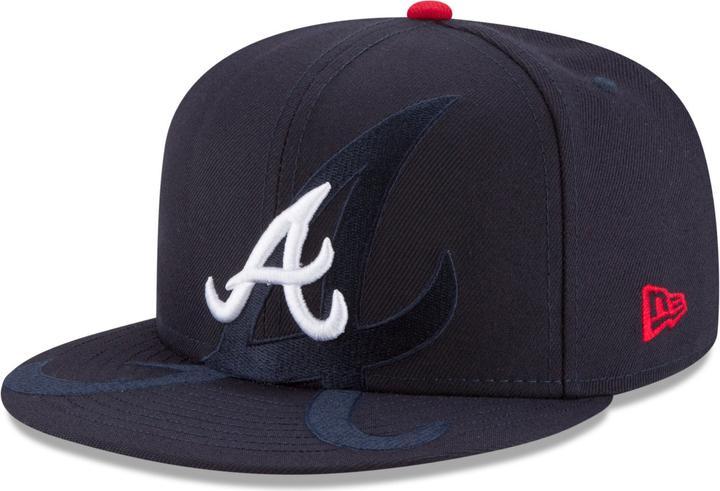 Actual product image New Era 59Fifty Fitted Cap - SPILL Atlanta Braves - 7 1/8 (7 1/8)