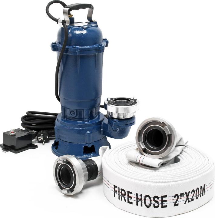 Produktbild XPOtool Schmutzwasserpumpe 22800l/h 1500W 20m Schlauch Tauchpumpe Baupumpe (Schmutzwasserpumpe)