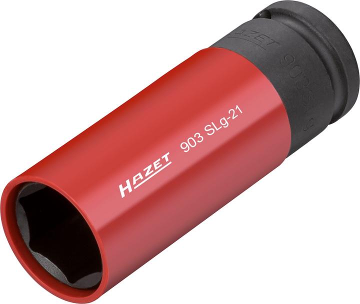Image du produit HAZET Douille à chocs ∙ 6 pans 903SLG-21 ∙ Carré creux 12,5 mm (1/2 pouce) ∙ Profil Traction à 6 pa… (21 mm)