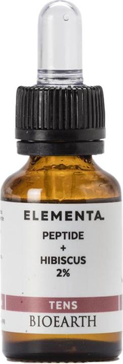 Actual product image Bioearth Element Booster Face Peptide and Hibiscus 2% Bio-Tightening Effect 15ml - Made in Italy (15 ml)