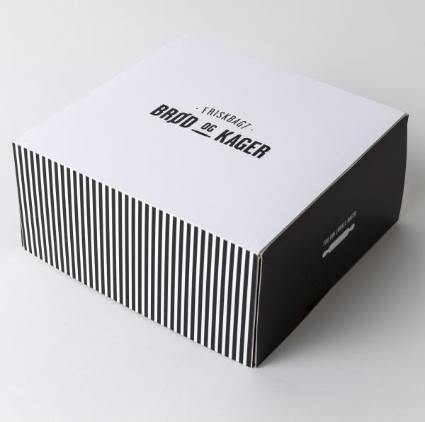 Image du produit Øvrige Kageaeske m/låg 230x230x80mm Friskbag brød og kager 225stk - (225 pcs.)