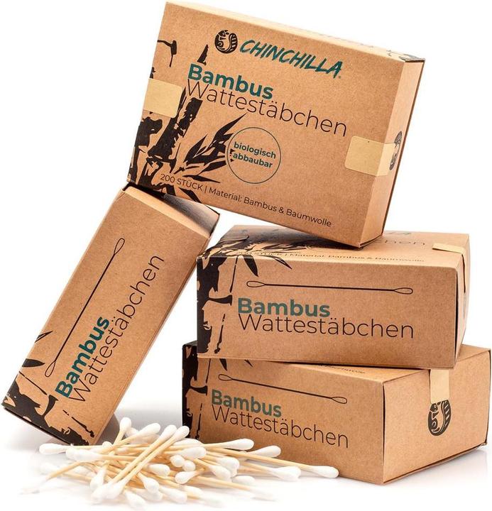 Produktbild Chinchilla Vegan Wattestäbchen