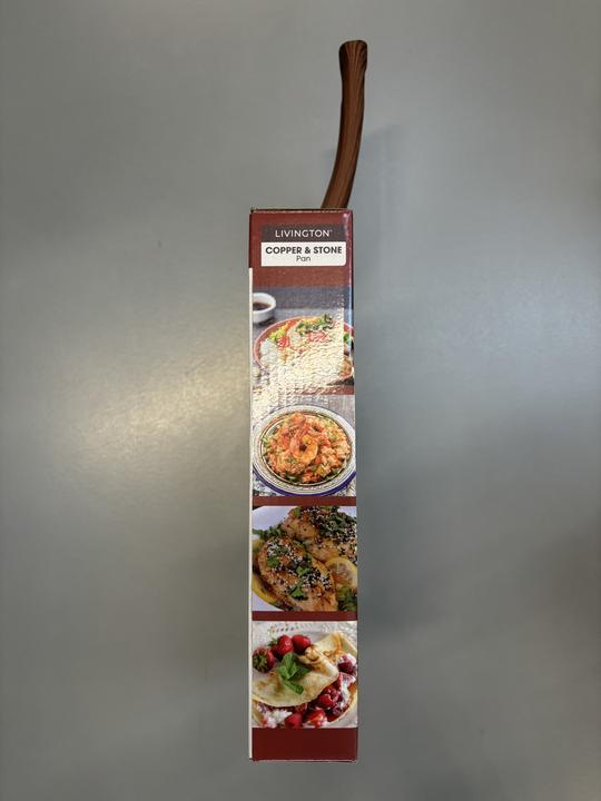 Produktbild Livington Copper & Stone Pan (28 cm, Pfannenset + Topfset, Kupfer)