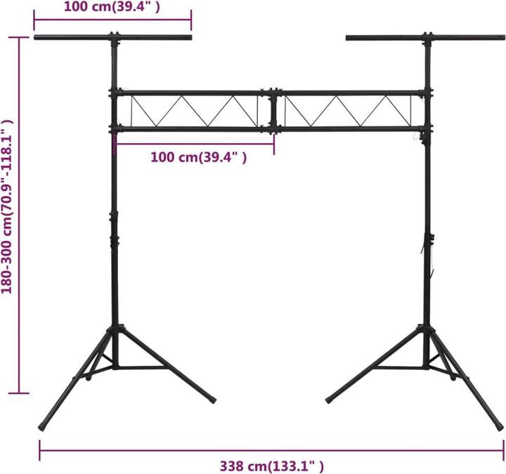 Image du produit VidaXL Virgina (300 cm, 120 kg)
