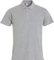 Produktbild Poloshirt Clique Basic 028230, Baumwolle, grau meliert, Grösse 4XL (4XL)