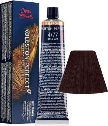 Produktbild Wella KOLESTON PERFECT ME+ DEEP BROWNS 4/77 60 ml (4, 77)