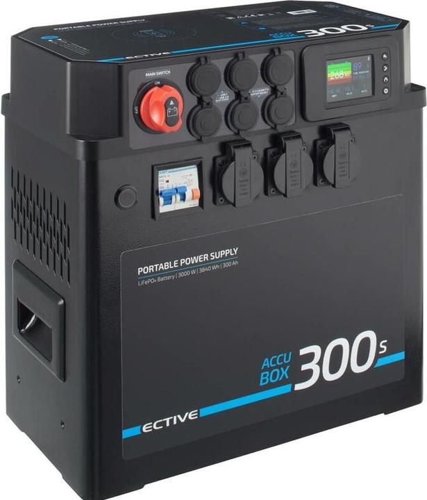 Immagine prodotto Ective Stazione di alimentazione AccuBox 300S (3.84 Wh, 38.60 kg)