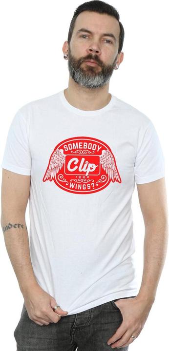Actual product image Supernatural Mens Clip Your Wings T-Shirt (3XL)