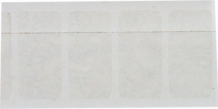 Actual product image Brady LAM-5-103, Die-cut labels for laminate overlay, Polyester, Transparent, 25.4 x 12.7mm, pe