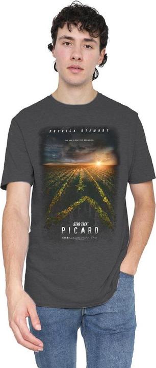 Actual product image Star Trek: Picard Unisex Adult Poster T-Shirt (S)