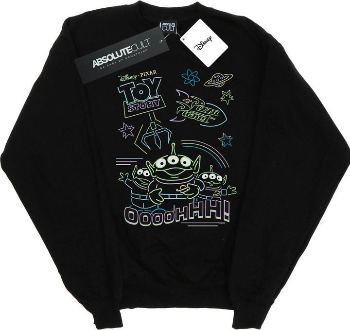 Produktbild Disney Toy Story Neon Little Green Men Sweatshirt Mädchen (152, 158)