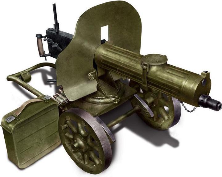 Actual product image ICM Soviet Maxim Machine Gun 1941