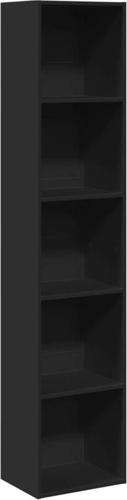 Immagine prodotto VidaXL Bücherregal Standregal Büroregal Aktenregal Aufbewahrungsregal Schwarz (30 x 40 x 189 cm)