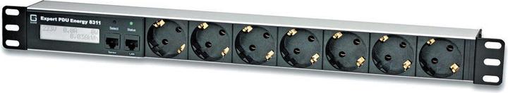 Produktbild Gude 8311-2 Expert PDU Energy 16A 7Schutzkontakt 1Sensoranschl Diff-AC - Netzwerk - S (7 x, CEE 7/3, 1.50 m)