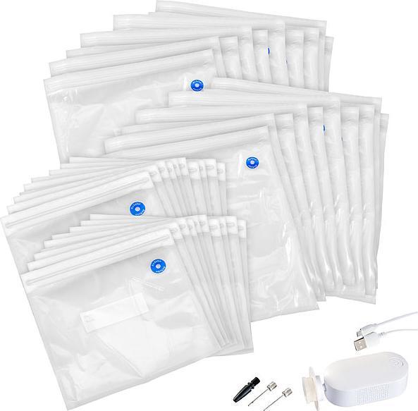 Produktbild Rosenstein & Söhne USB Akku-Vakuumpumpe inkl. 40 Beutel