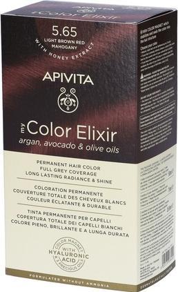 Actual product image Apivita My Color Elixir Hair Dye 40 Chestnut 1 Ml