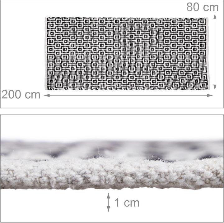 Actual product image Relaxdays Runner hallway (80 x 200 x 1 cm)