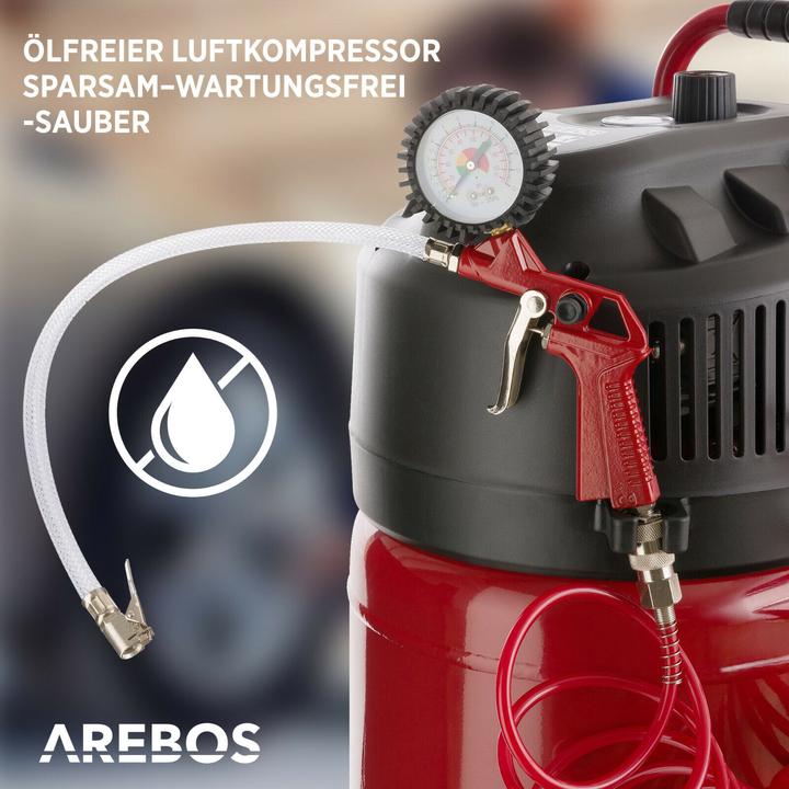 Produktbild Arebos Luftkompressor (10 Bar, 50 l)