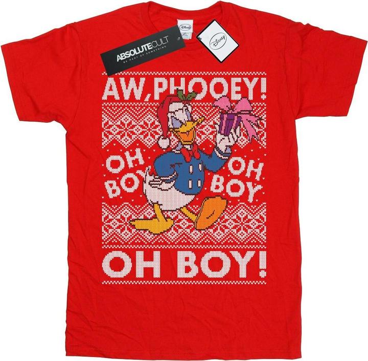 Produktbild Disney Donald Duck Christmas Fair Isle TShirt Jungen (152, 158)