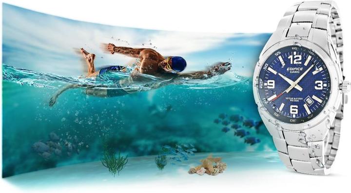 Produktbild Casio Armbanduhr EDIFICE, blau (Analoguhr, 40 mm)