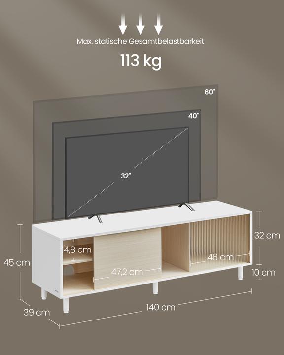 Produktbild Vasagle Nila (140 x 39 x 45 cm)