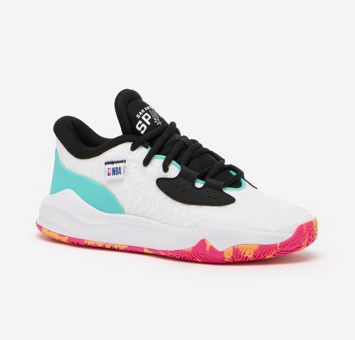Produktbild Tarmak Kinder Basketball Schuhe NBA Spurs - Fast 900 Low-1 schwarz/weiss (36)