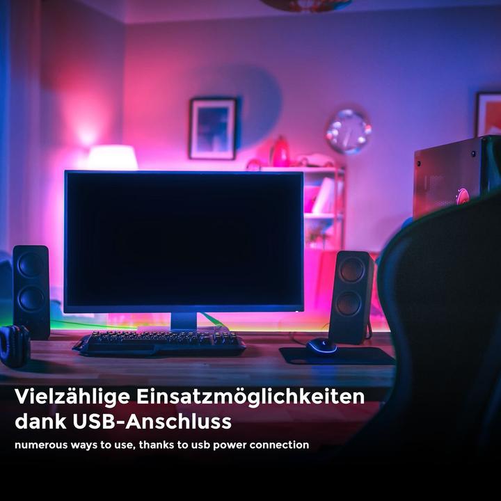 Produktbild B.K.Licht Magic RGB-LED-Band (RGB, 500 cm, Indoor)