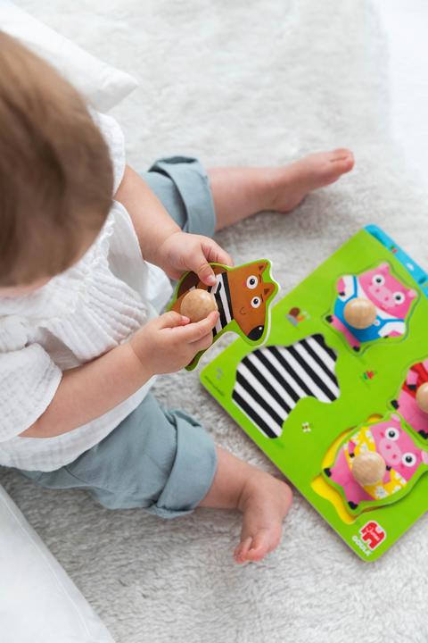 Immagine prodotto Goula Puzzle in legno per bambini Tre Porcellini (4 pezzi)