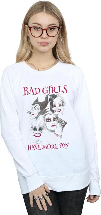 Immagine prodotto Disney Bad Girls Have More Fun Felpa Donna (L)