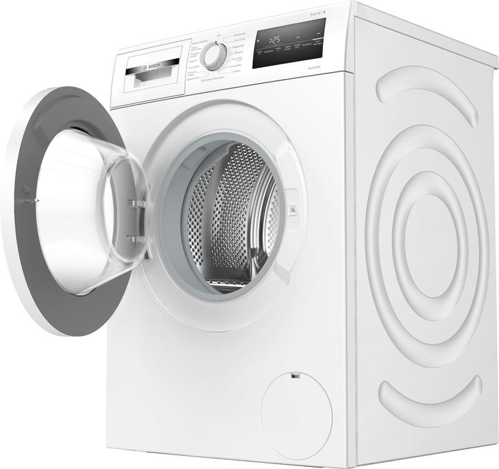Produktbild Bosch Hausgeräte WAN28297 Waschmaschine (Frontlader, freistehend, 7 kg, B, 1.400 U/Min, Serie 4) (7 kg, Links)
