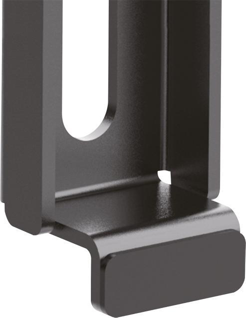 Immagine prodotto LogiLink Kit di montaggio (piastra a muro, 2 staffe di montaggio) per TV LCD / TV LCD curvo (stretto) (Muro, 65", 40 kg)