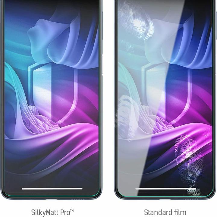 Actual product image 3MK Silky Matt Pro iPhone 13/13 Pro 6.1" Matowa folia ochronna (1 Piece, Apple iPhone 13 Pro)
