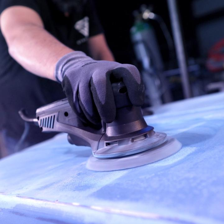 Image du produit Stahlwerk Ponceuse excentrique ES-150 ST Brushless de 350 watts à faible vibration (Ponceuse excentrique, 350 W)