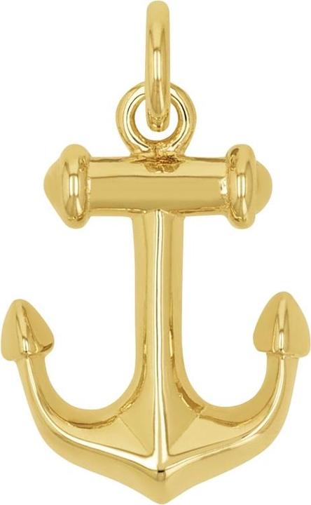 Produktbild Amor Anhänger für Damen, 925 Sterling Silber | Anker (Silber 925)